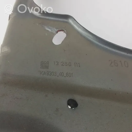 Opel Meriva B Sivujäähdyttimen tuen suojapaneeli 13266111