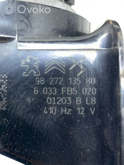 Peugeot 208 Horn signal 9827213580