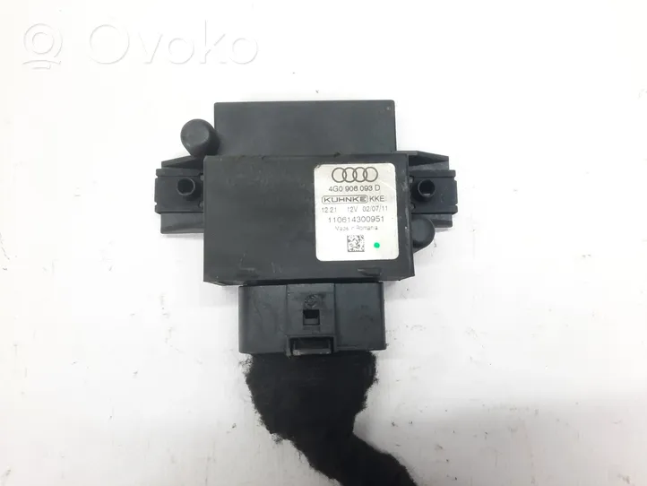 Audi A7 S7 4G Polttoaineen ruiskutuspumpun ohjainlaite/moduuli 4G0906093D