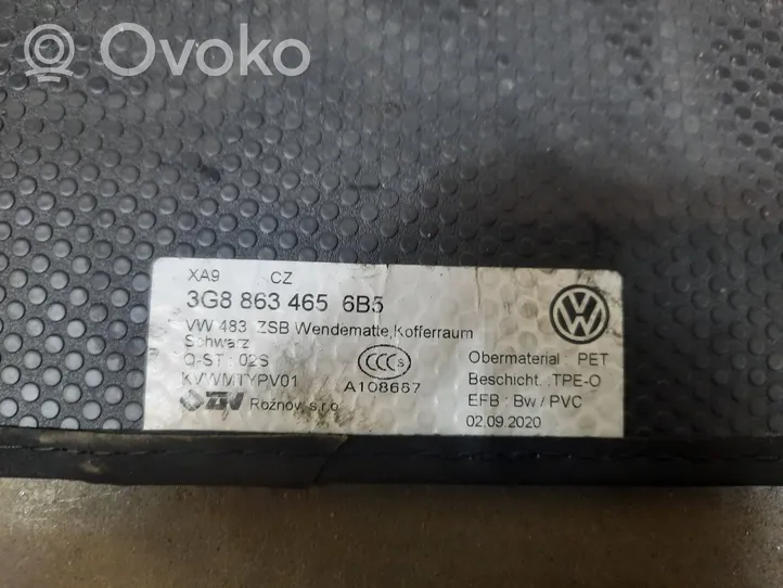 Volkswagen Arteon Wykładzina podłogowa tylna 3G8863465