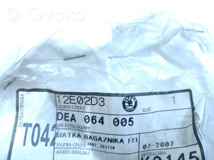 Skoda Fabia Mk1 (6Y) Filet à bagages pour coffre DEA064005