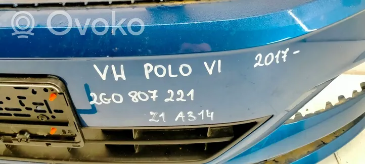 Volkswagen Polo VI AW Zderzak przedni 2G0807221
