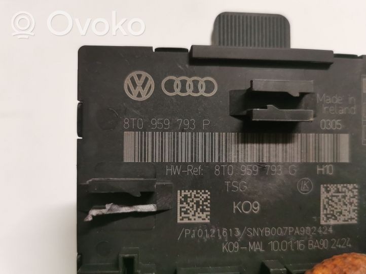 Audi S5 Facelift Oven ohjainlaite/moduuli 8T0959793P