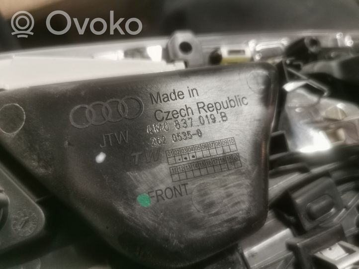 Audi Q7 4M Klamka wewnętrzna drzwi przednich 4M0837019B