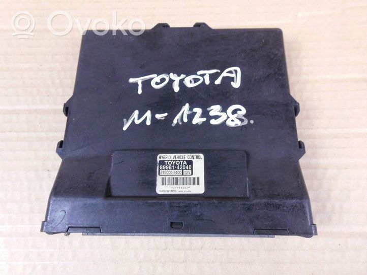 Toyota RAV 4 (XA40) Altre centraline/moduli 8998142040