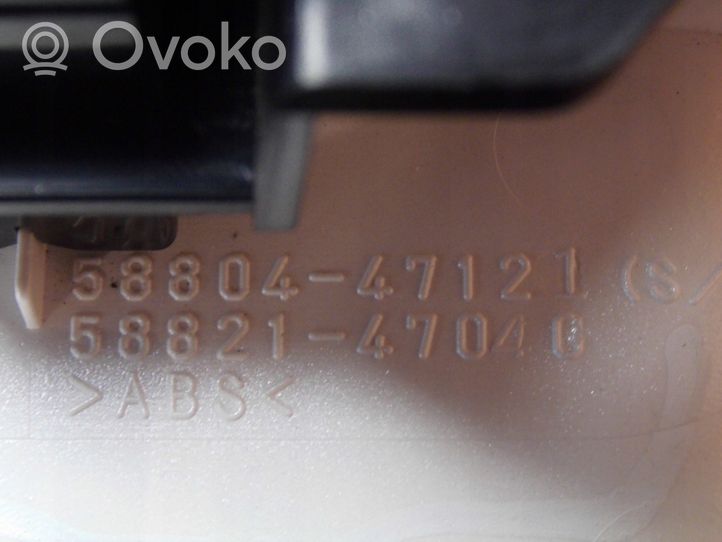 Toyota Prius (XW50) Inserti decorativi cornice della consolle centrale 5880447121