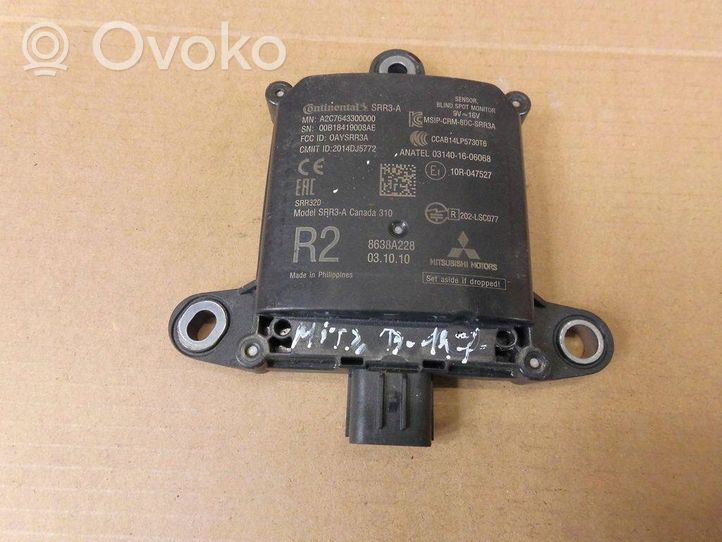 Mitsubishi Outlander Capteur radar d'angle mort 8638A228