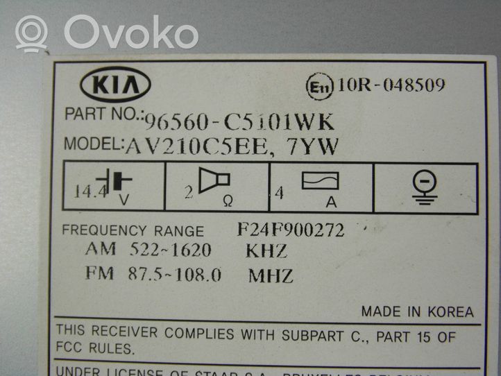 KIA Sorento Panel / Radioodtwarzacz CD/DVD/GPS 96560C5101WK