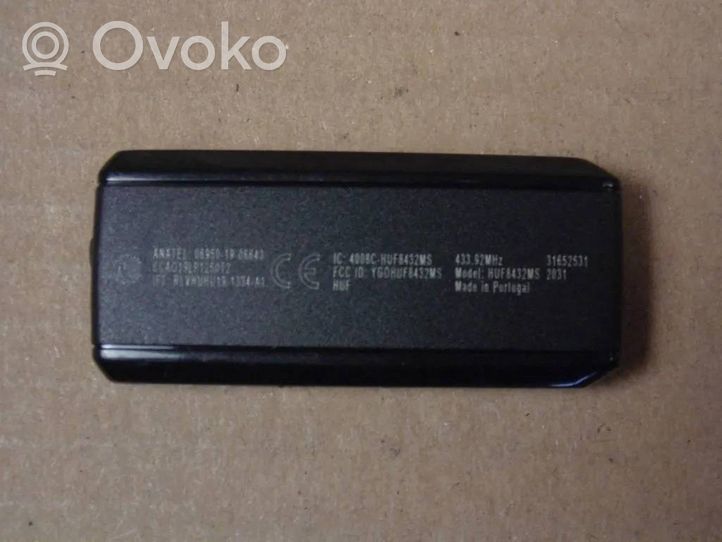 Volvo XC90 Ignition key/card 31652531