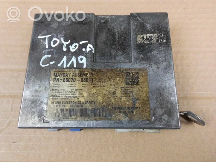 Toyota Sienna XL30 III Oven ohjainlaite/moduuli 8607008011