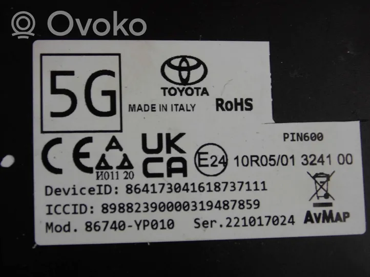 Toyota Yaris Cross Autres unités de commande / modules 86740YP010