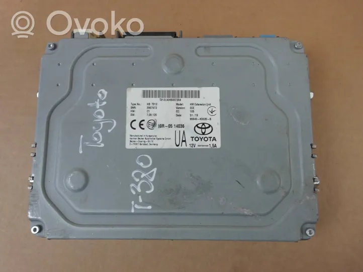 Toyota C-HR Unité / module navigation GPS 86840K0020B