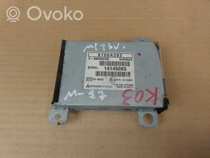 Mitsubishi ASX Muut ohjainlaitteet/moduulit 8750A203