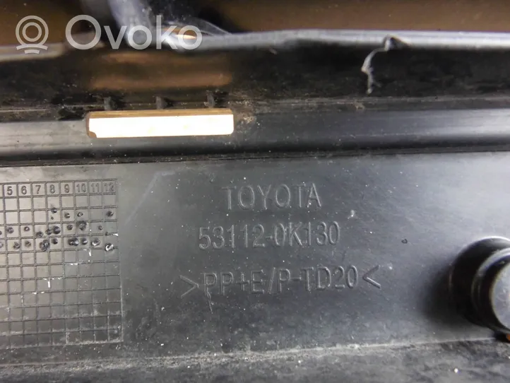 Toyota Hilux (AN120, AN130) Grotelės apatinės (trijų dalių) 531120K130