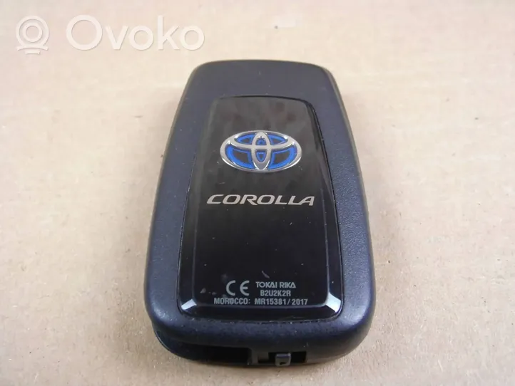 Toyota Corolla E210 E21 Clé / carte de démarrage B2U2K2R