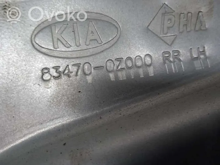 KIA Sportage Mechanizm podnoszenia szyby tylnej bez silnika 834700Z000