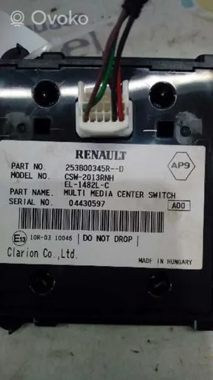 Renault Laguna III Interrupteur / bouton multifonctionnel 253B00345R