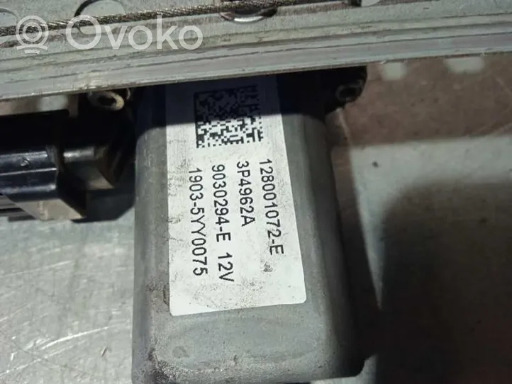Dacia Lodgy Takaikkunan nostomekanismi ilman moottoria 3P4561A