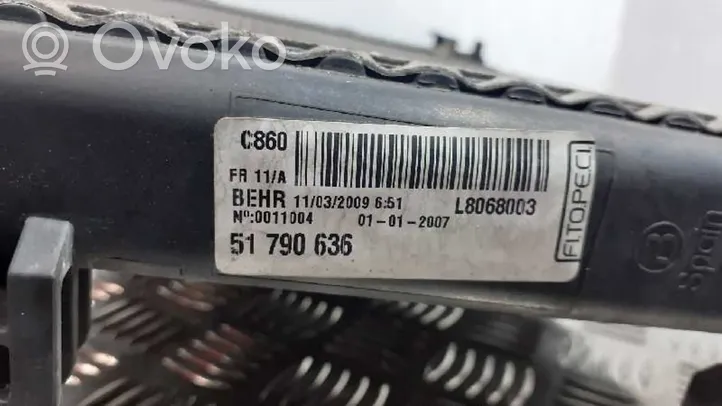 Fiat Fiorino Dzesēšanas šķidruma radiators 51790636