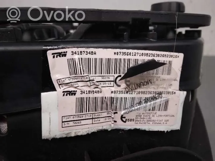 Fiat Qubo Poduszki powietrzne Airbag / Komplet 1353636080