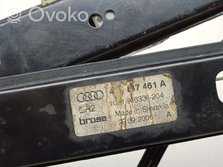 Audi Q7 4L Lève-vitre manuel de porte avant 4L0837461A