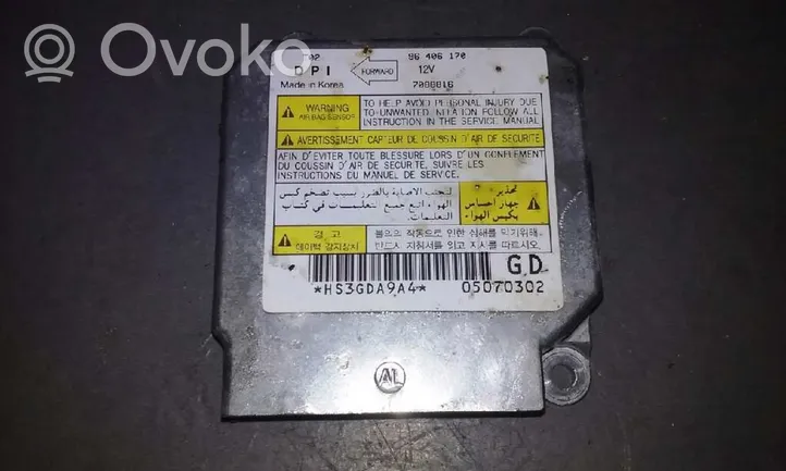 Daewoo Kalos Module de contrôle airbag 96406170