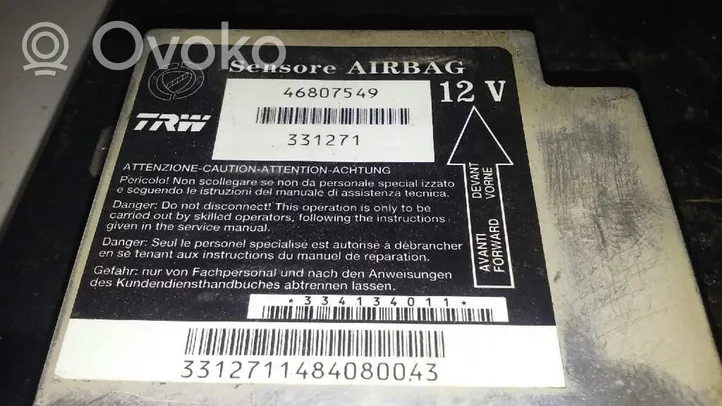 Fiat Panda II Sterownik / Moduł Airbag 46807549