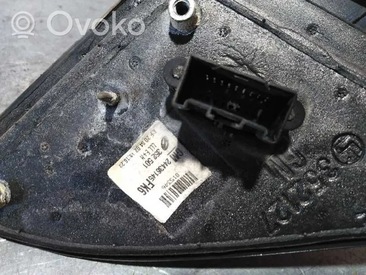 Opel Vectra C Rétroviseur électrique de porte avant 24436145