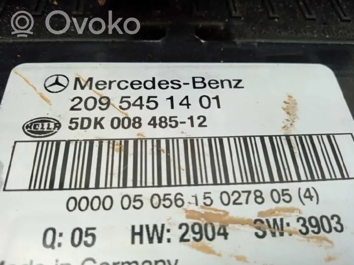 Mercedes-Benz CLK A209 C209 BSM Valdymo blokas 2095451401