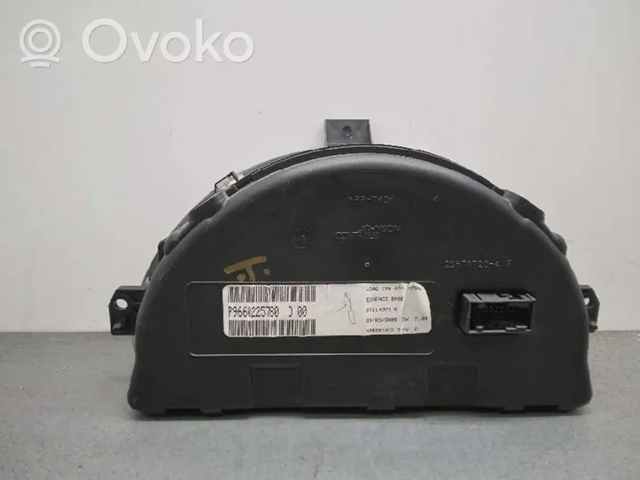 Citroen C3 Pluriel Tachimetro (quadro strumenti) P9660225780