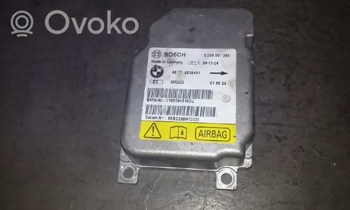 BMW 3 E46 Module de contrôle airbag 0285001368