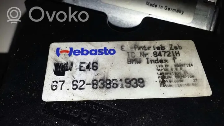 BMW 3 E36 Sähkökäyttöisen kattoluukun asennussarja 676283861939