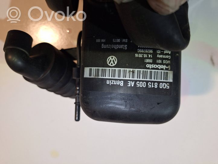 Volkswagen e-Golf Échangeur thermique, chauffage d'appoint 5Q0815005AE