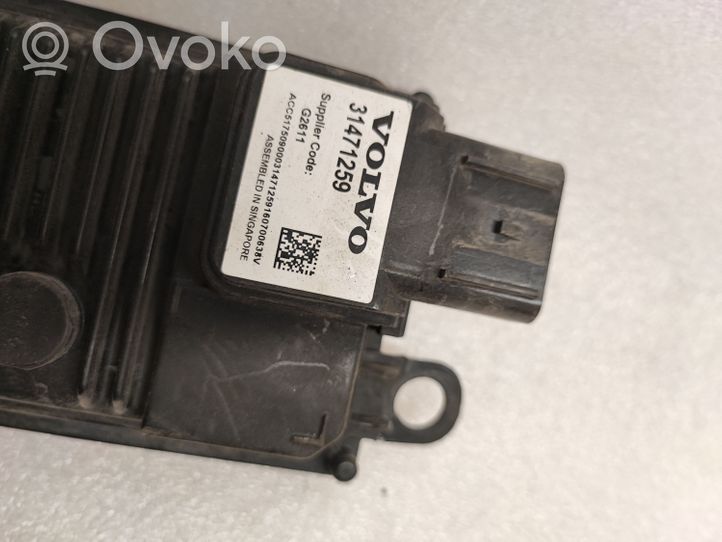 Volvo V60 Radar / Czujnik Distronic 31471259