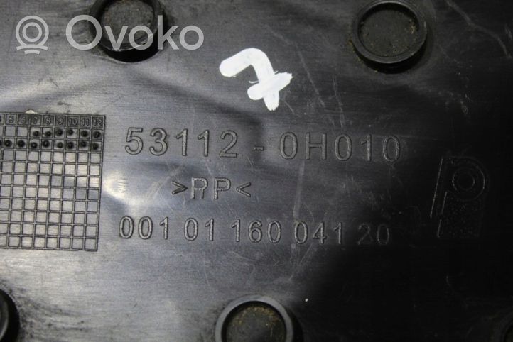 Toyota Aygo AB10 Kratka dolna zderzaka przedniego 531120H010