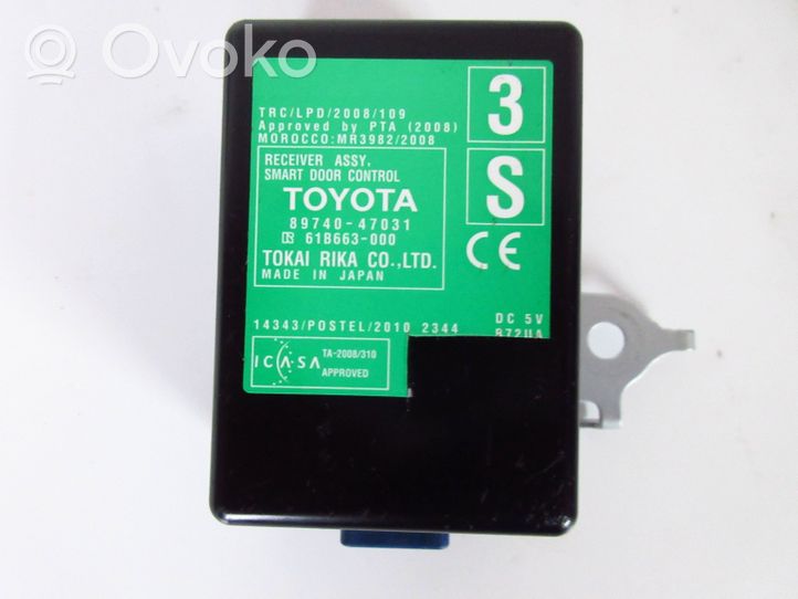 Toyota Prius (XW30) Durų elektronikos valdymo blokas 8974047031