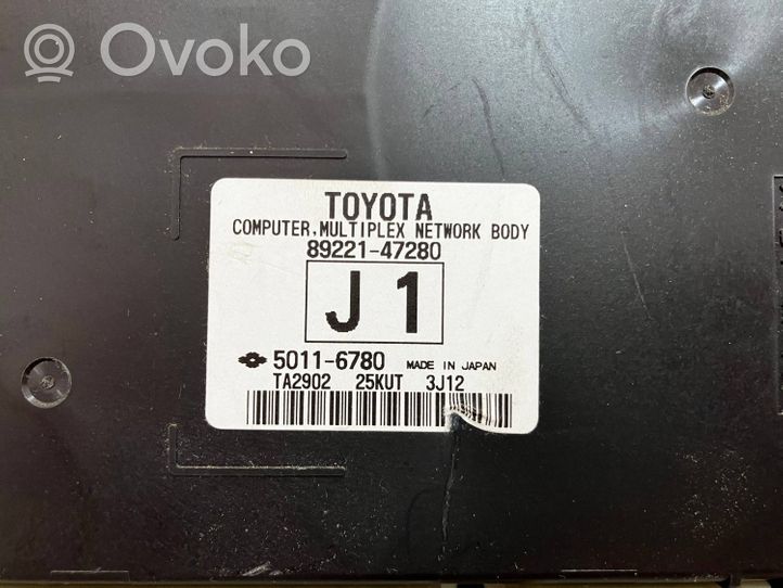 Toyota Prius (XW30) Komforto modulis 8922147280