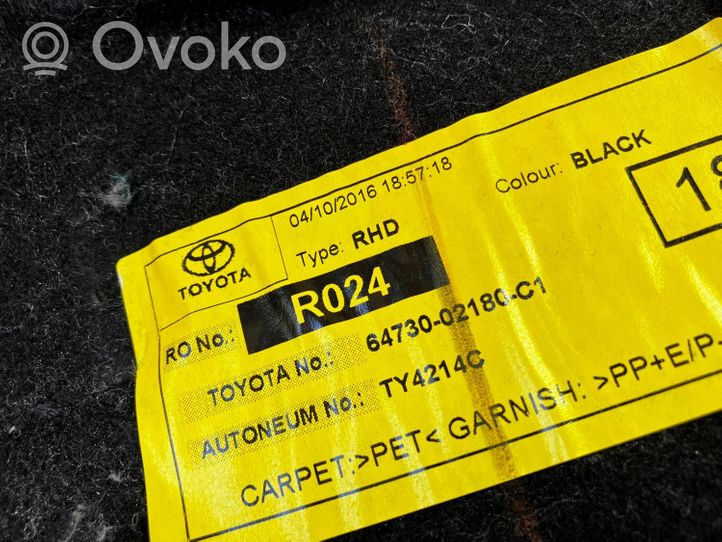 Toyota Auris E180 Tavaratilan sivuverhoilu 6473002180C