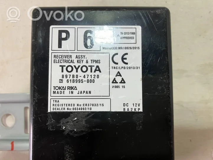 Toyota Prius+ (ZVW40) Moduł / Sterownik immobilizera 8978047120