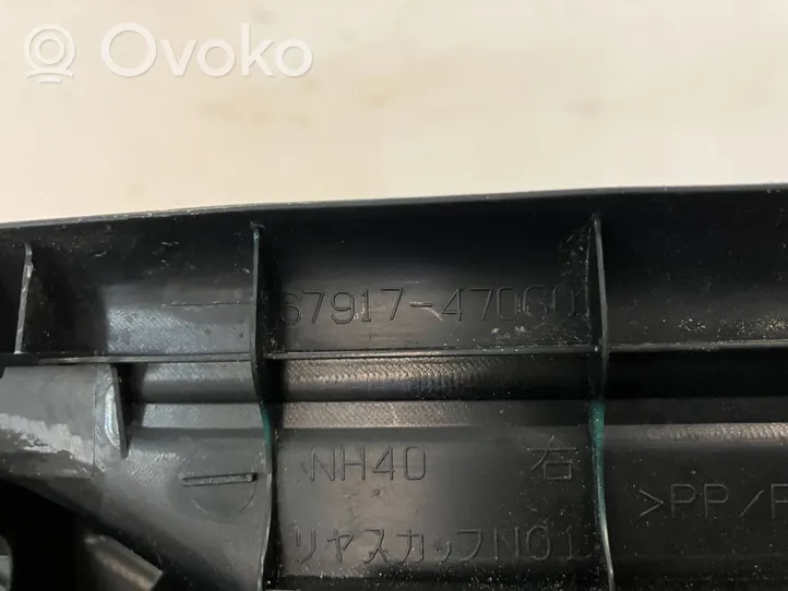 Toyota Prius+ (ZVW40) Rear sill (body part) 6791747060