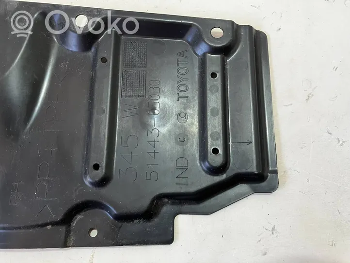 Toyota Auris E180 Cache de protection sous moteur 5144305030