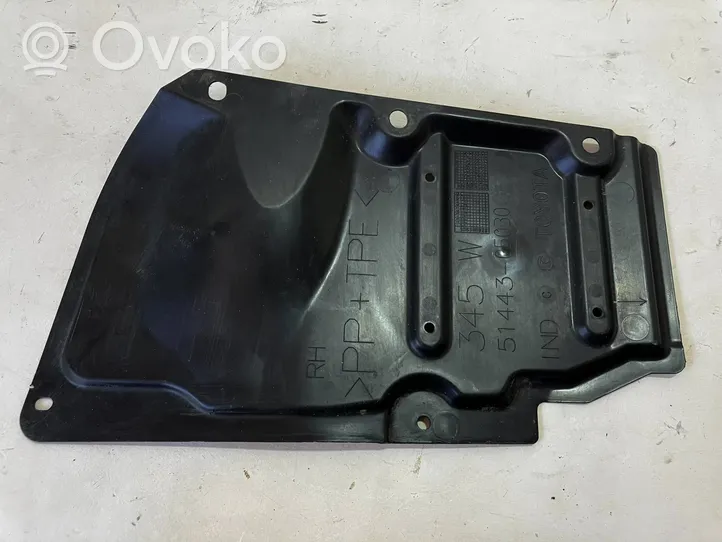 Toyota Auris E180 Dzinēja apakšas aizsargs 5144305030