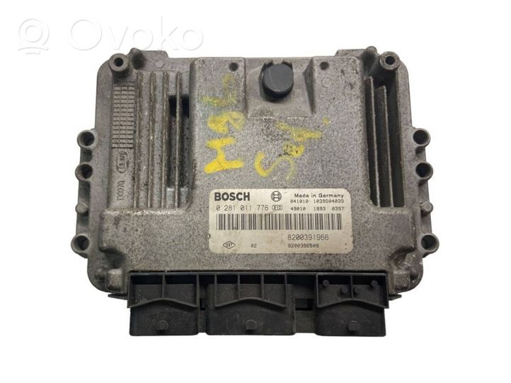 Renault Megane II Sterownik / Moduł ECU 8200391966