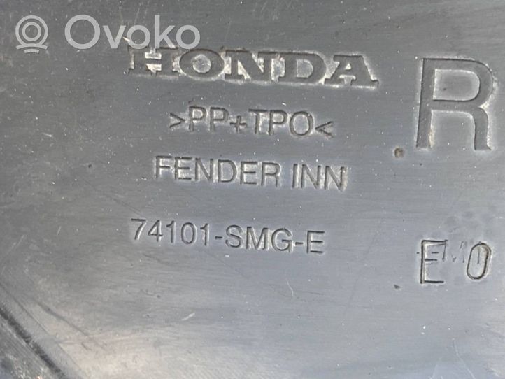 Honda Civic Revestimientos de la aleta antisalpicaduras delanteros 74101SMGE