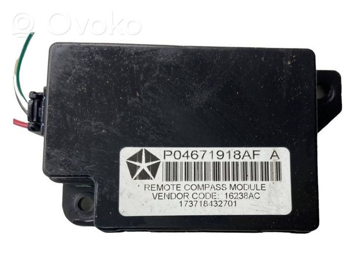 Jeep Patriot Steuergerät GPS Navigation P04671918AF