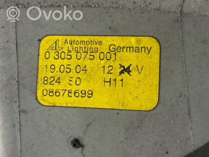 Volvo V50 Priešrūkinis žibintas priekyje 0305075001