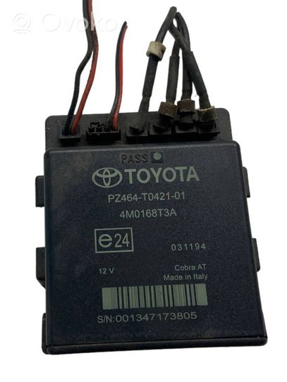 Toyota Avensis T250 Pysäköintitutkan (PCD) ohjainlaite/moduuli 4M0168T3A
