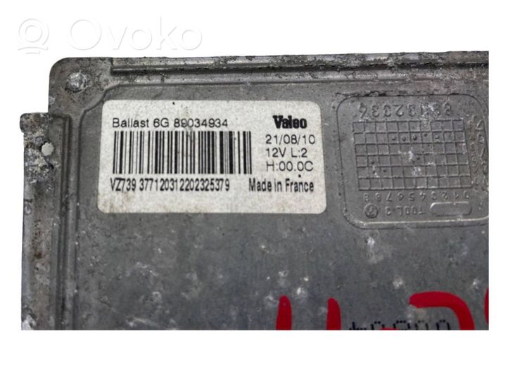 Renault Scenic III -  Grand scenic III Module de ballast de phare Xenon 6G89034934