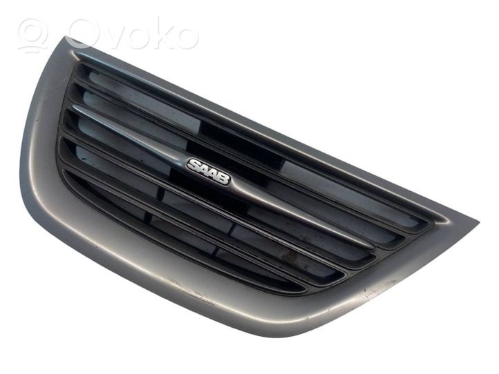 Saab 9-3 Ver2 Grille calandre supérieure de pare-chocs avant 12765507