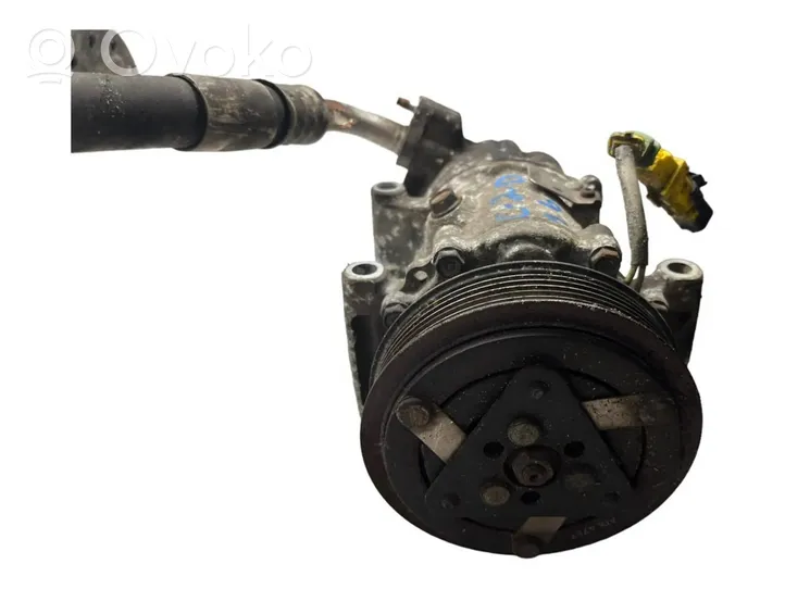 Citroen C2 Ilmastointilaitteen kompressorin pumppu (A/C) 9655191580